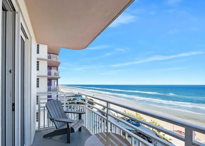 Luxury 8Th Floor 2 Bedroom Condo Direct Oceanfront Wyndham Ocean Walk Resort Daytona Beach | 801