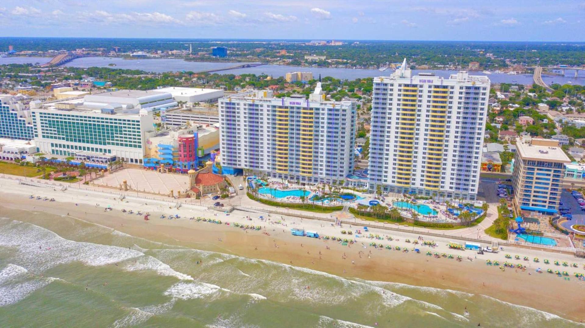 Luxury 8th Floor 2 Bedroom Direct Oceanfront Wyndham Ocean Walk Daytona | 801 Holiday home *