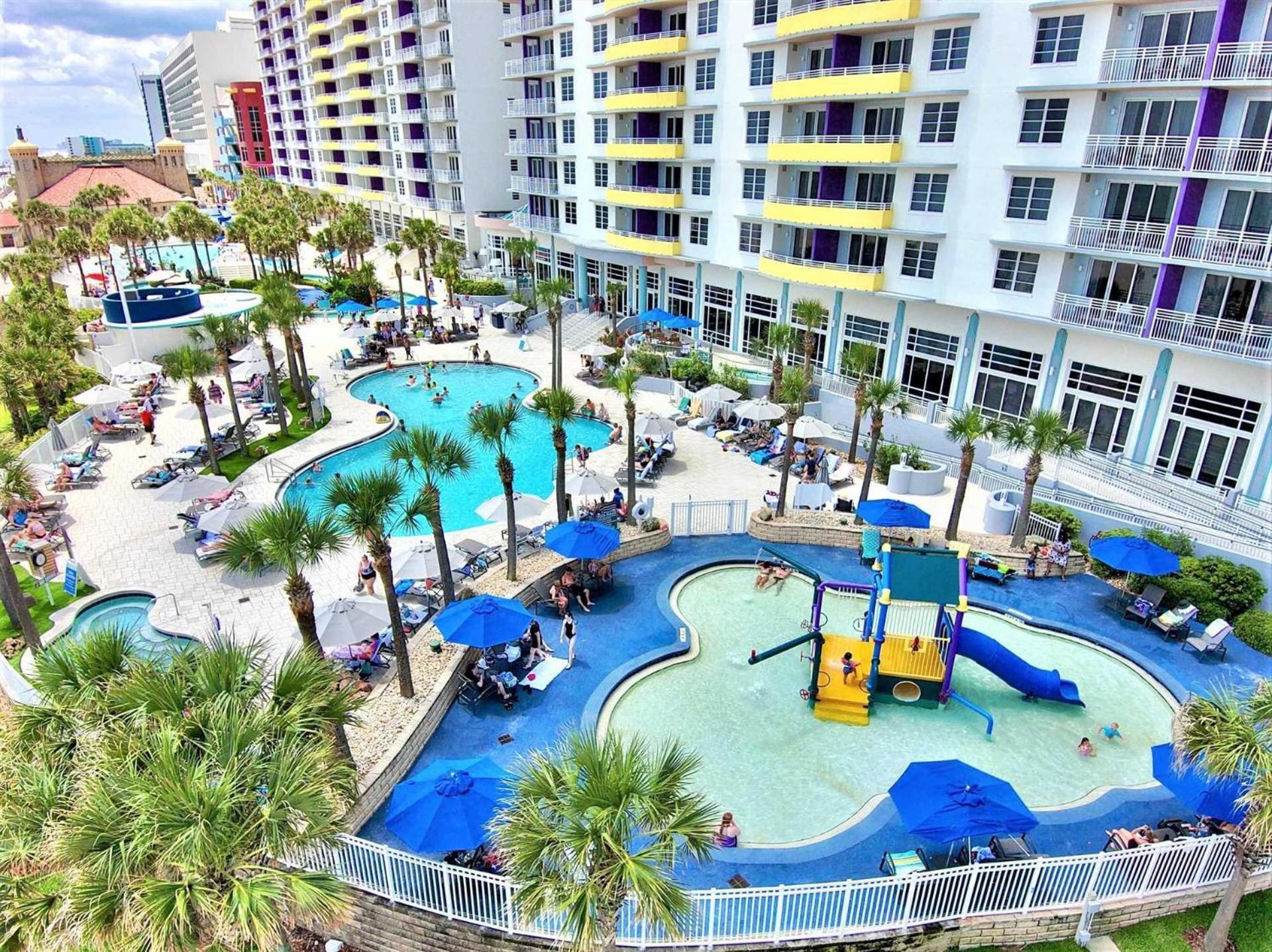 Luxury 8th Floor 2 Bedroom Direct Oceanfront Wyndham Ocean Walk Daytona | 801 Holiday home *