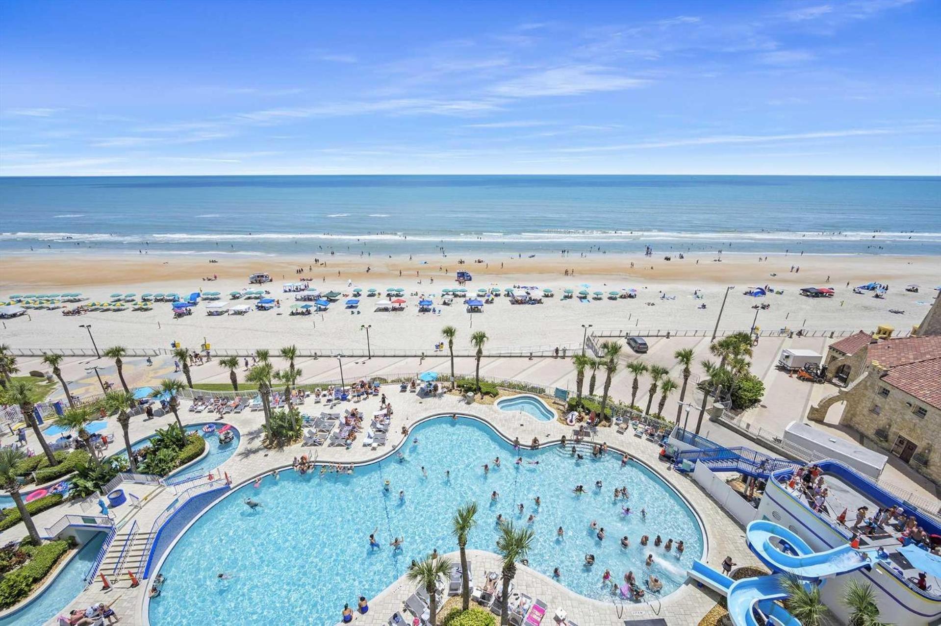 Luxury 8th Floor 2 Bedroom Direct Oceanfront Wyndham Ocean Walk Daytona | 801 Daytona Beach