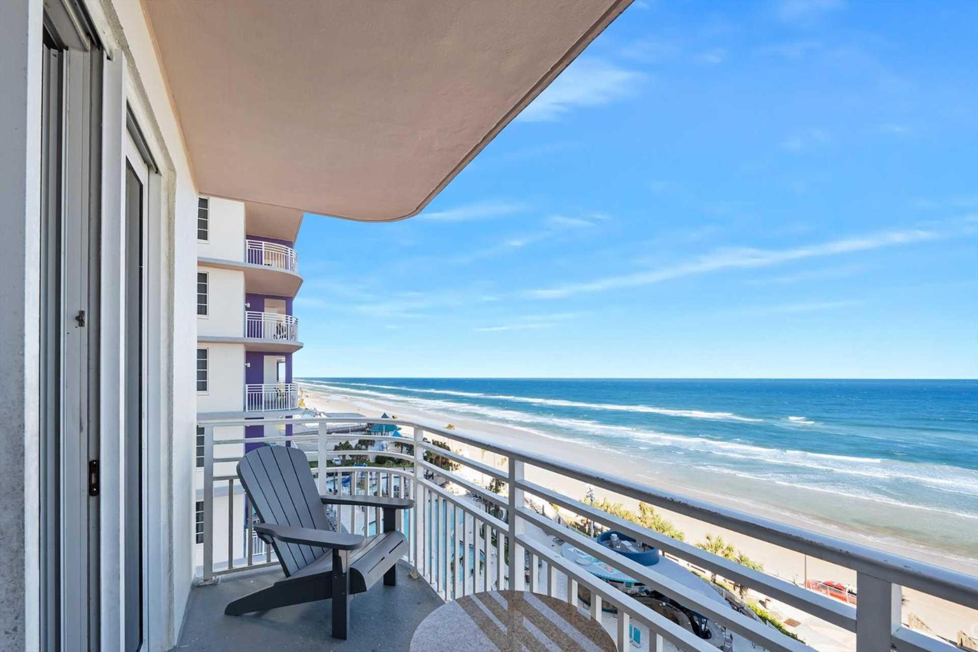 Luxury 8th Floor 2 Bedroom Direct Oceanfront Wyndham Ocean Walk Daytona | 801 * Daytona Beach