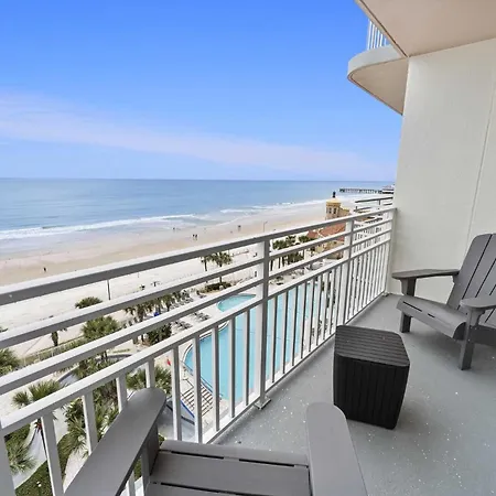 Luxury 8Th Floor 2 Bedroom Condo Direct Oceanfront Wyndham Ocean Walk Resort Daytona Beach | 801 Exterior photo